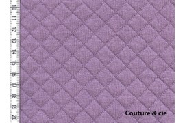 Jersey Matelassé figue, x10cm dans FRANCE DUVAL STALLA par Couture et Cie