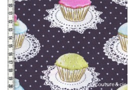 Tissu Cupcakes