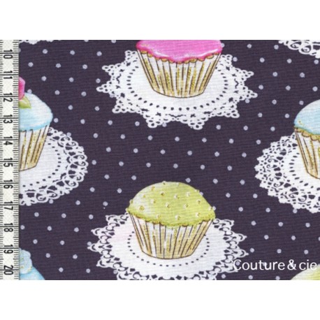 Tissu Cupcakes dans MICHAEL MILLER par Couture et Cie