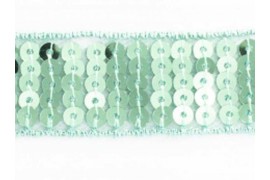 Galon Paillettes rondes vert d'eau dans Rubans paillettes par Couture et Cie