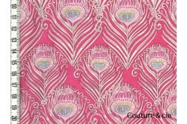 Tissu Liberty Caesar rose, x10cm dans Batistes Tana Lawn par Couture et Cie