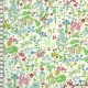 Tissu Liberty Field Flowers vert, x10cm dans Batistes Tana Lawn par Couture et Cie