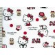 Tissu Hello Kitty bear blanc dans Kiyohara par Couture et Cie