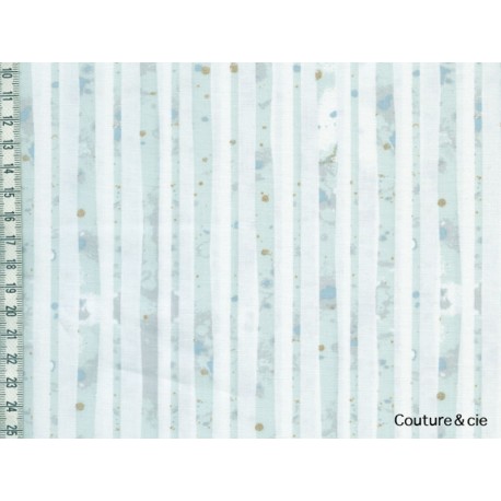 Tissu AGF Glacier Path Aqua, collection Blithe dans ART GALLERY FABRICS par Couture et Cie