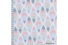 Tissu AGF Diamond Fragments rose, collection Garden dreamer dans ART GALLERY FABRICS par Couture et Cie