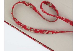 Passepoil Liberty Capel rouge, x10cm dans Passepoils Liberty par Couture et Cie