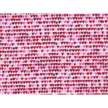 Tissu Alexander Henry Heart to heart rose x10cm dans Alexander Henry Fabrics par Couture et Cie