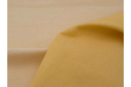 Chambray bio jaune safran x10cm dans TISSUS BIOLOGIQUES par Couture et Cie