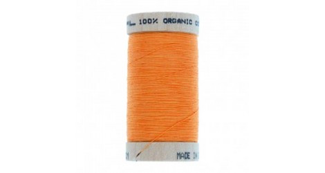 fil à coudre coton biologique orange 4804