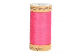 fil à coudre coton biologique rose fushia 4810 dans Fils à coudre bio par Couture et Cie