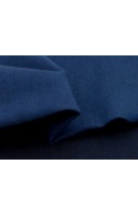 Chambray coton biologique bleu nuit, coupon 65x155cm