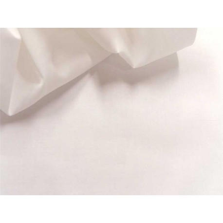 Batiste de coton blanc, x10cm dans Tissus par Couture et Cie