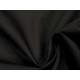 Popeline noire coton, coupon 57x140cm dans Tissus unis par Couture et Cie