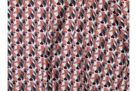 Tissu Cotton and Steel Emilia Florence rouille, x10cm dans COTTON + STEEL par Couture et Cie