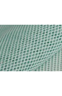 Tissu Filet coton bio bleu azur, x10cm dans TISSUS BIOLOGIQUES par Couture et Cie