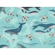 Tissu Art Gallery Fabrics Enchanted Voyage, baleine, x10cm dans ART GALLERY FABRICS par Couture et Cie