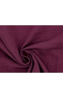 Double gaze coton purple, x10cm dans Double gaze par Couture et Cie