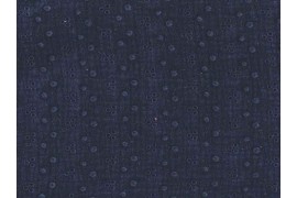 Double gaze brodée coton noir, x10cm dans Double gaze par Couture et Cie