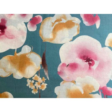 Tissu Japonais Kokka Natural Garden, x10cm dans TISSUS JAPONAIS par Couture et Cie