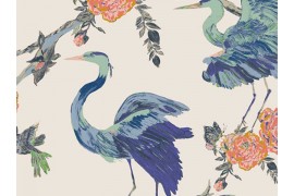 Tissu Art Gallery Fabrics Eve Heron, x10cm dans ART GALLERY FABRICS par Couture et Cie