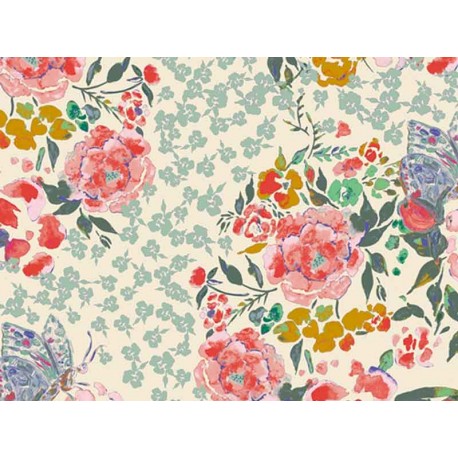 Tissu Art Gallery Fabrics Eve Fleurs, x10cm dans ART GALLERY FABRICS par Couture et Cie