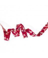 Biais Liberty Mitsi Valeria fraise des bois, x10cm dans Accueil par Couture et Cie