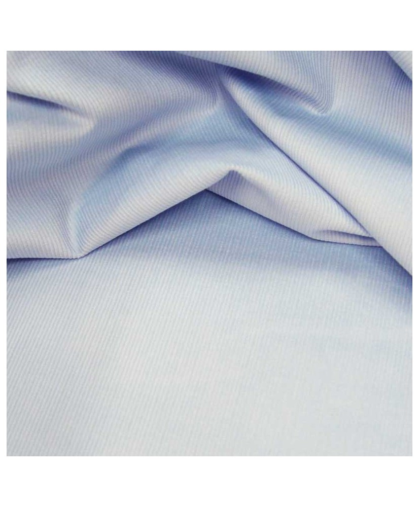 Tissu velours milleraies bleu ciel, x10cm dans Accueil par Couture et Cie