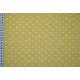 Tissu gros pois jaune Soleil, x10cm dans Tissus Pois par Couture et Cie