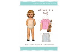 Music Class Blouse & Skirt pattern dans Oliver S par Couture et Cie