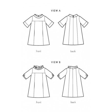 School Photo Dress Pattern dans Oliver S par Couture et Cie