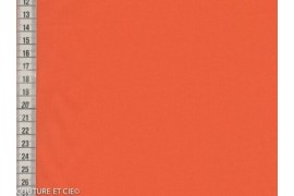 Popeline orange dans Popelines par Couture et Cie